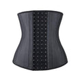 Steel bone latex waist trainer belly slimming